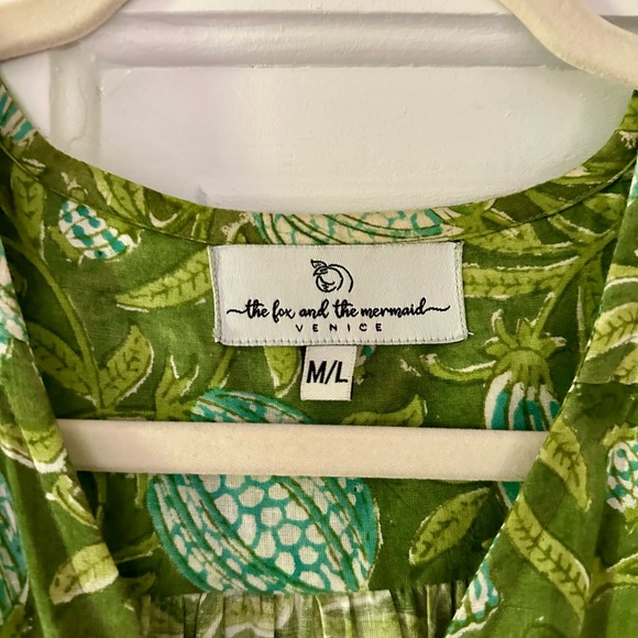 Green Midi Dress - Picture 2 of 4